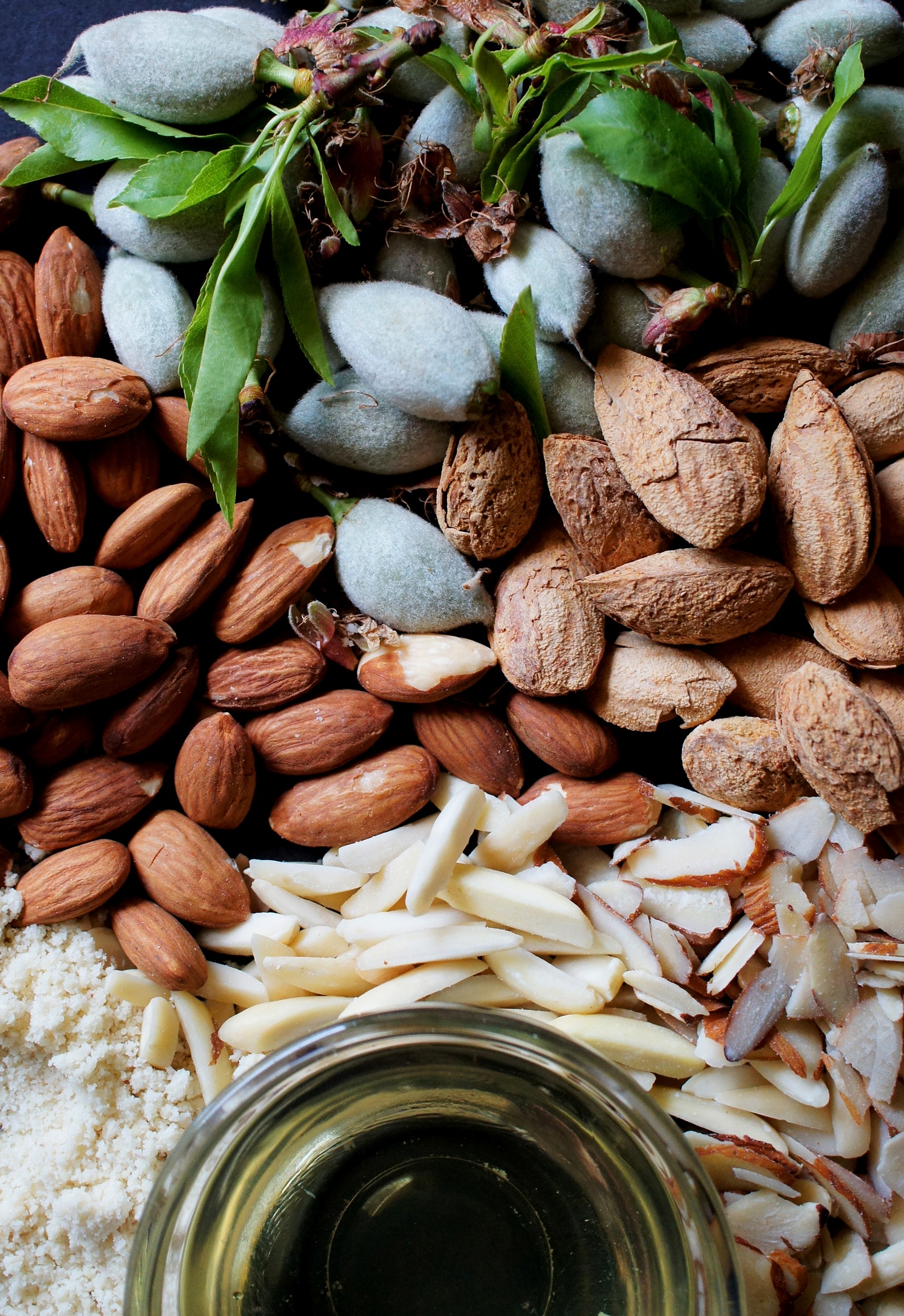 Almond Products Oil Nuts and Fruit