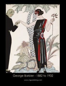 Art Deco Fashion Illustration by George Barbier (1882 to 1932)