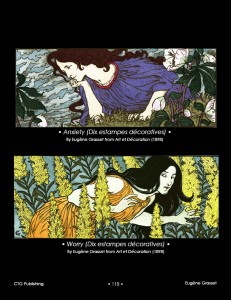 Eugene Grasset Les Dix Estampes -- Worry Anxiety