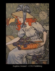 Eugene Grasset La Belle Jardiniere 1896