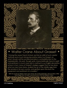 Walter Crane Quote About Eugene Grasset