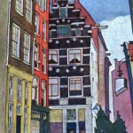 Side Street in Amsterdam by Edward Penfield