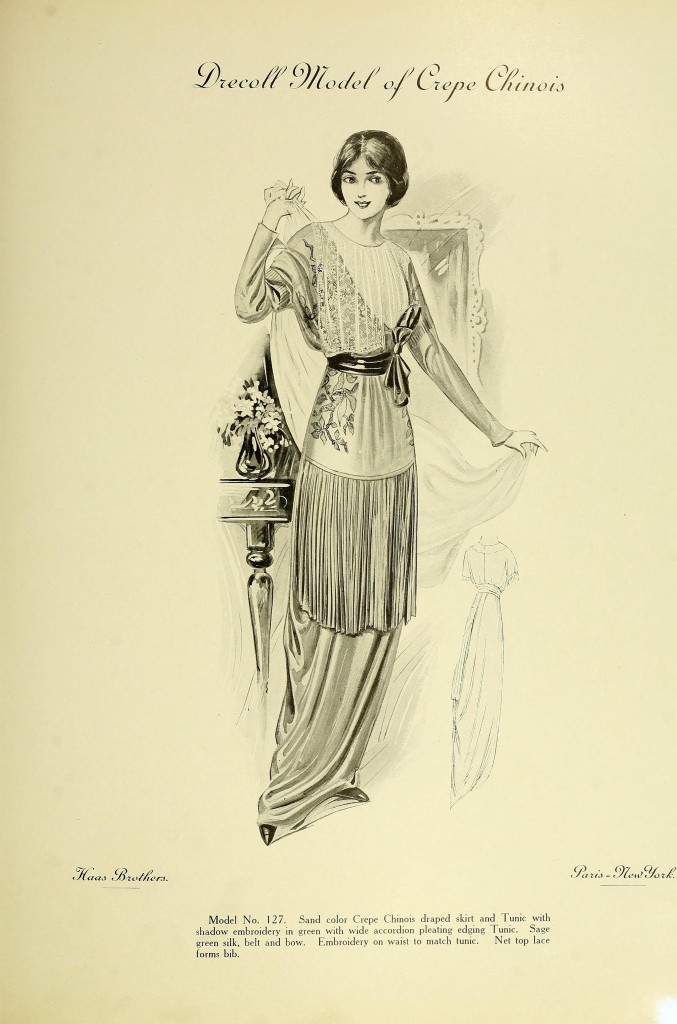 Fashion Dresses of 1910 NewYork and Paris