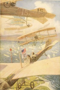 1910 Aviation Paintings Series by William Harnden Foster