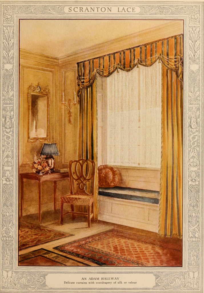 Adam Hallway Interior Design The Scranton Lace Company circa 1918