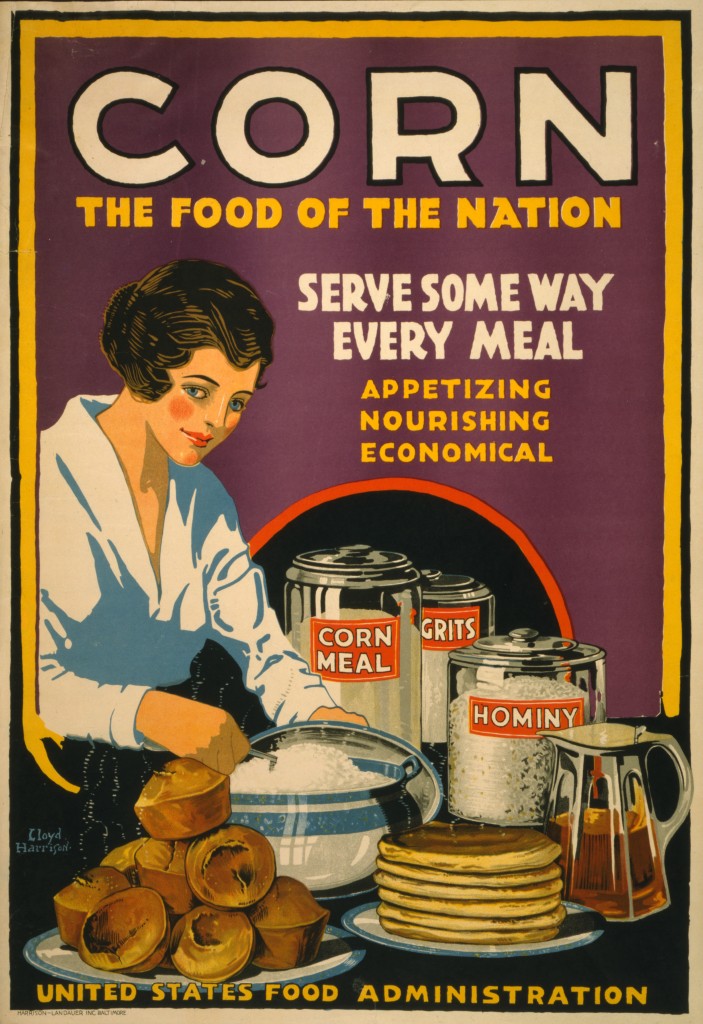 Corn the Food of the Nation - USDA Poster circa 1918