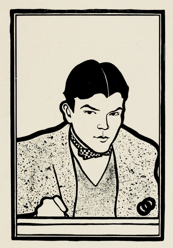 Ernest Haskell Self-portrait