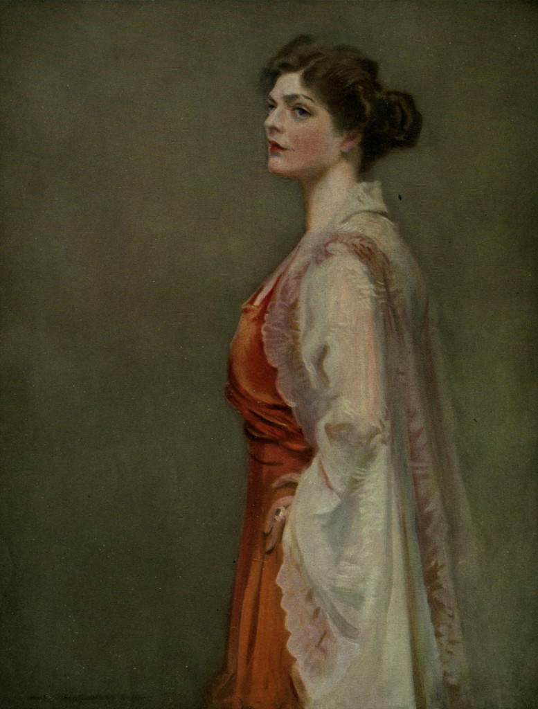 Portrait of Ethel Barrymore circa 1915 - 1916 by James Montgomery Flagg