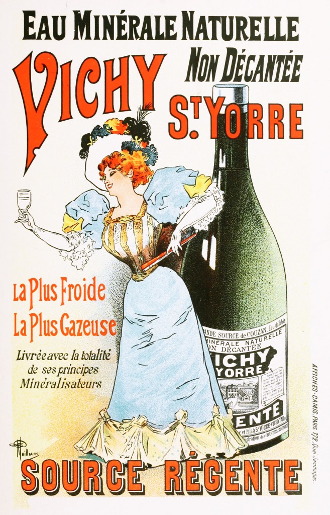 French Mineral Water Vichy by Albert Guillaume