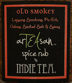 Indie Tea's arTEAsan Spice Rub Old Smokey