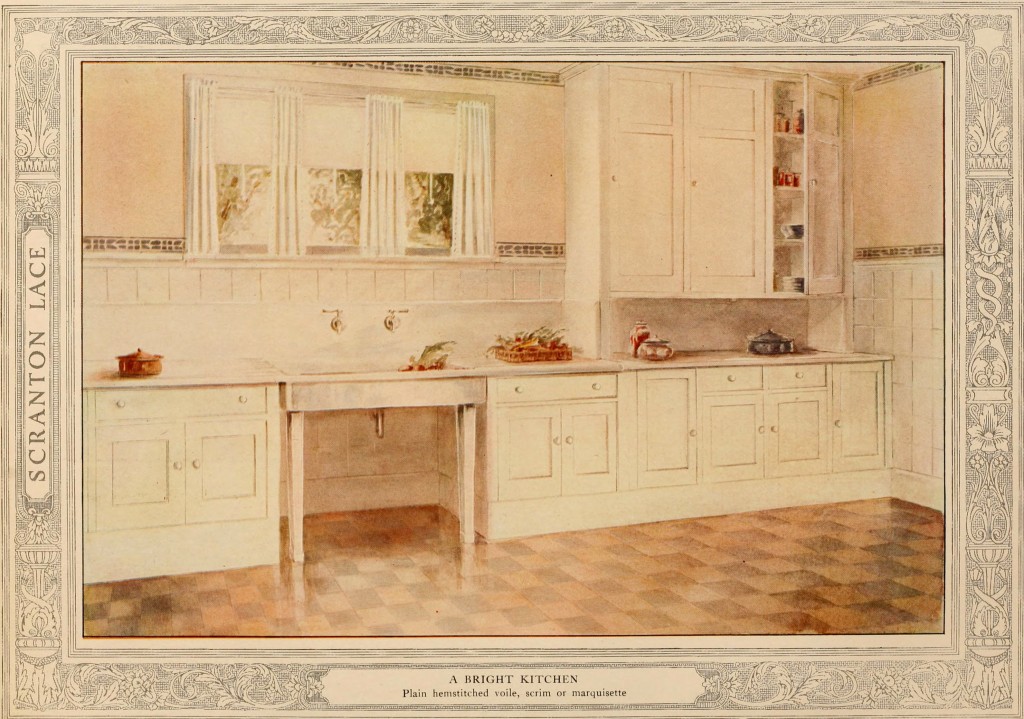 Kitchen Interior Design The Scranton Lace Company circa 1918