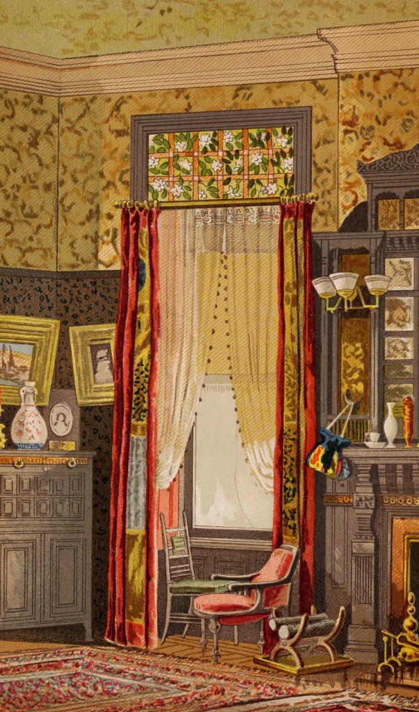 Louis C. Tiffany Interior Designs circa 1881