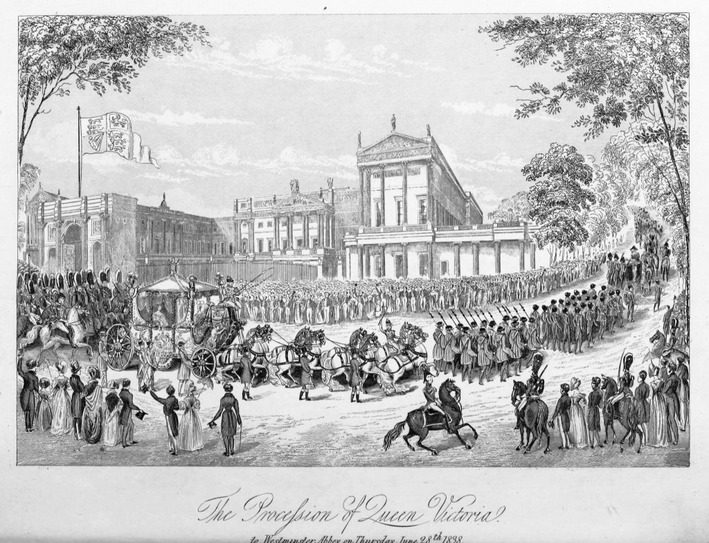 Procession Coronation of Queen Victoria June 28, 1838
