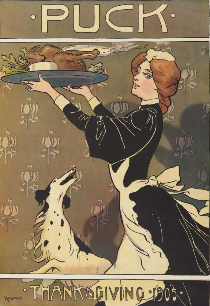 Puck Magazine Thanksgiving 1905 by Carl Hassmann