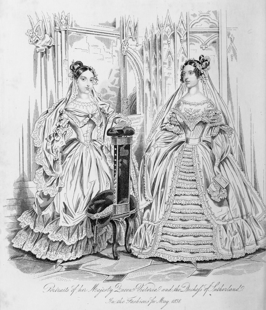 Queen Victoria and the Duchess of Sutherland May 1838