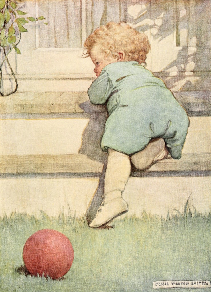 The Seven Ages of Childhood - Illustration by Jessie Willcox Smith circa 1909