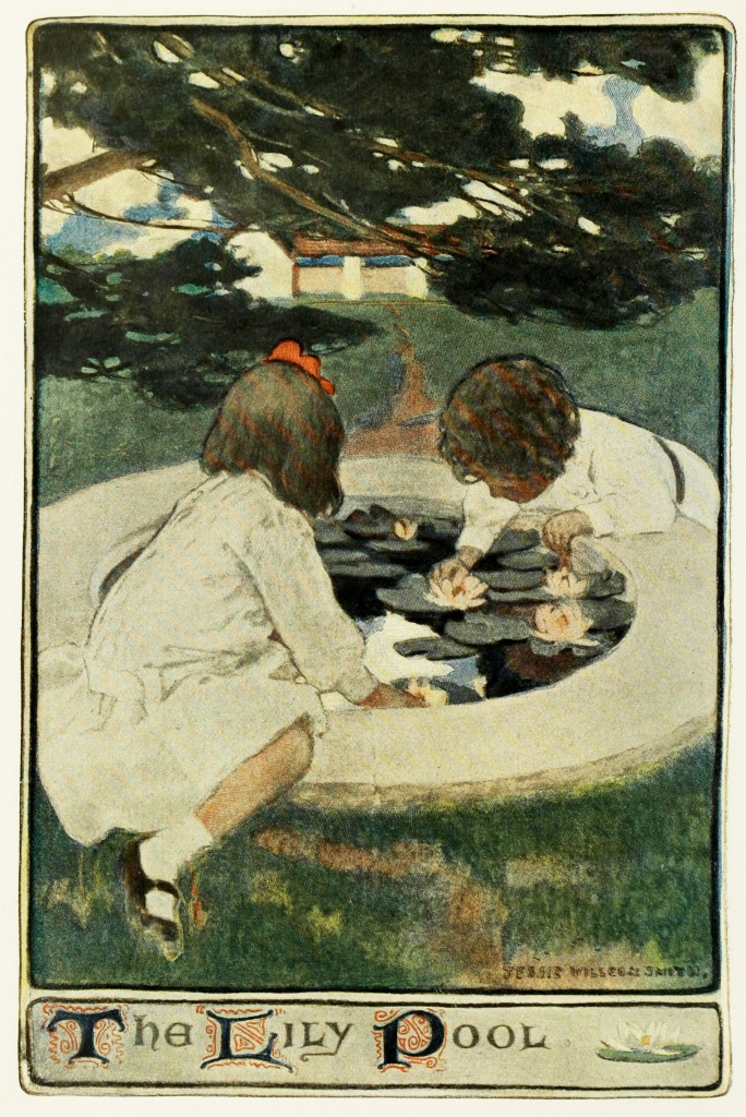 The Child in a Garden Illustrated by Jessie Willcox Smith circa 1903