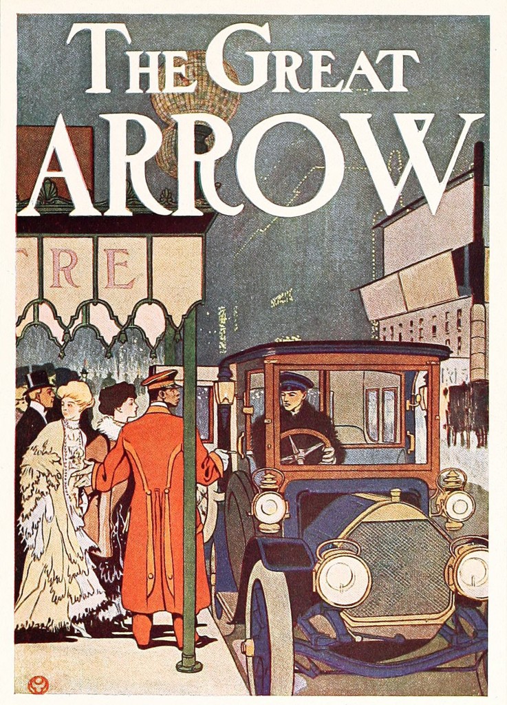The Great Arrow circa 1907 by Edward Penfield