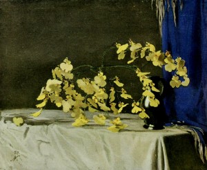 The Yellow Orchid by William Nicholson circa 1910