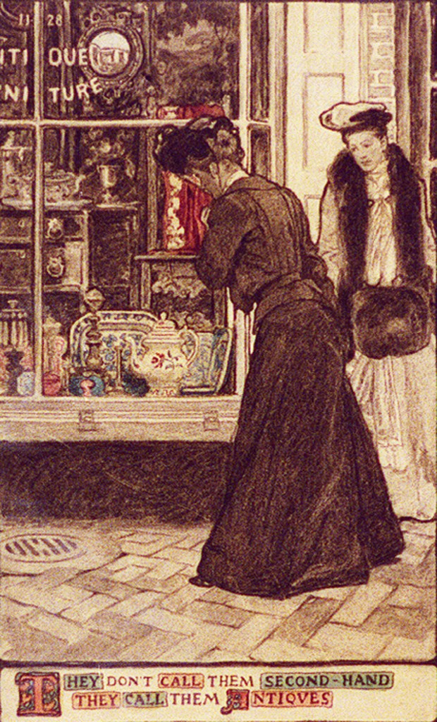 They Don't Call them Second Hand they Call them Antiques by Elizabeth Shippen Green circa 1903