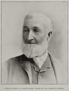 Samuel Edision Age 80 - Thomas Edison's Father