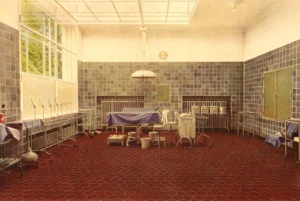 Villeroy Boch Operating Room Design in Dresden-Friedrichstadt circa 1929