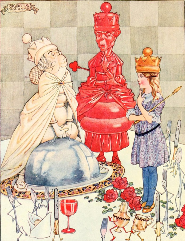 Charles Folkard Illustration Queen Alice 1921