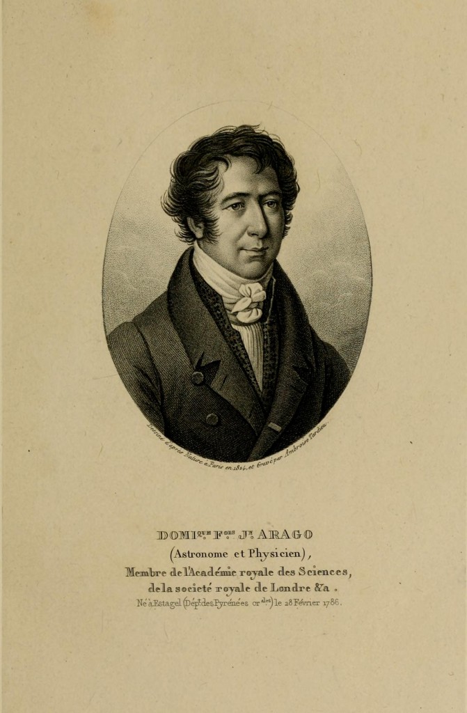 François Jean Dominique Arago Portrait 1824 by Ambroise Tardieu