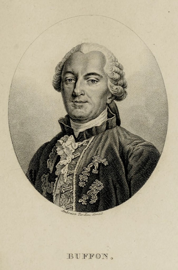 Georges-Louis Leclerc, Comte de Buffon (1707-1788) Portrait by Ambroise Tardieu