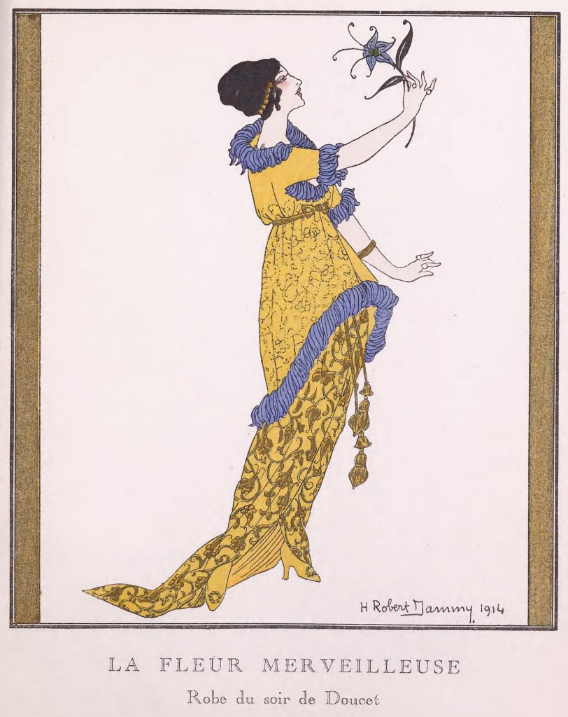 Jacques Doucet Fashion House Illustration By Dammy 1914