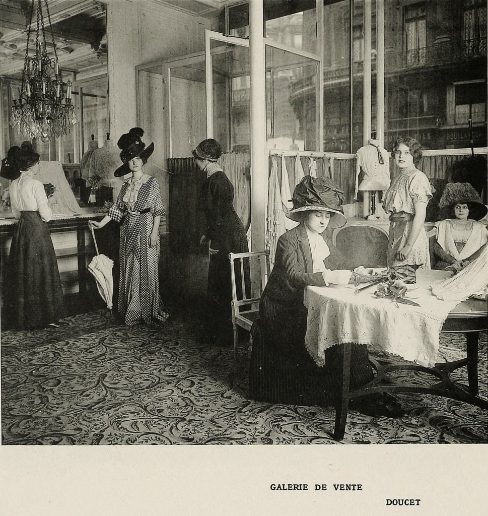 Jacques Doucet Fashion House Salesroom Image 1910