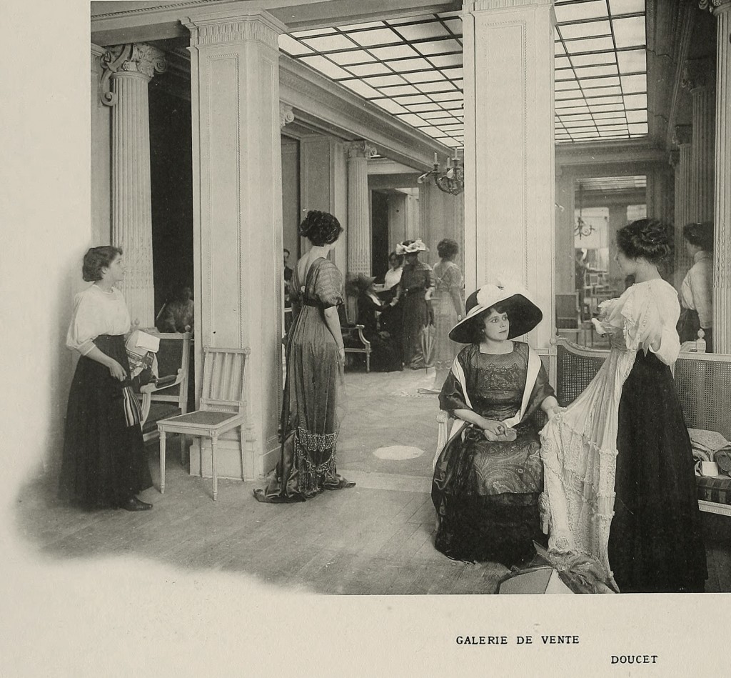 Jacques Doucet Fashion House Salesroom Image 1910