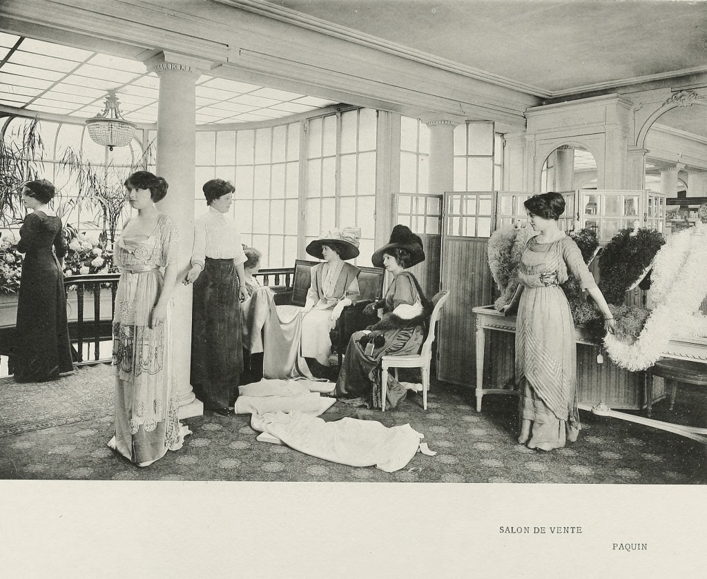 Jeanne Paquin Fashion House Salesroom Image 1910