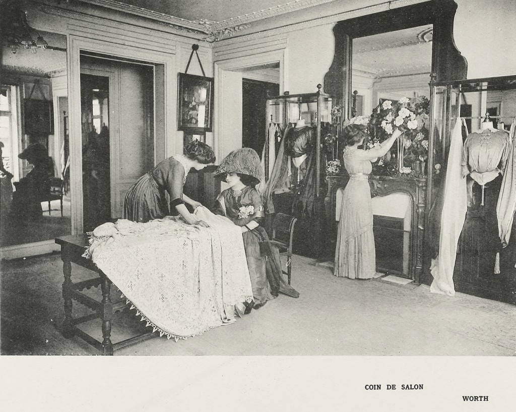 Worth Fashion House Salesroom Image 1910