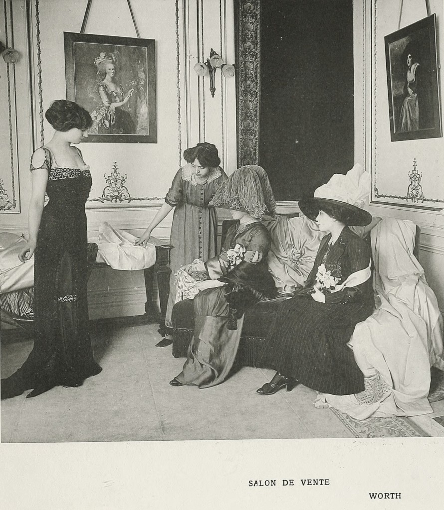 Worth Fashion House Salesroom Image 1910