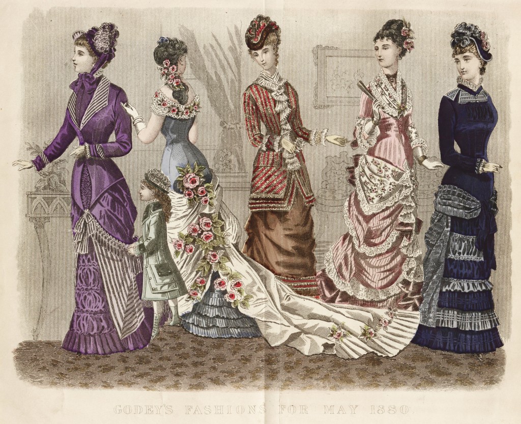 American Women's Fashion May 1880