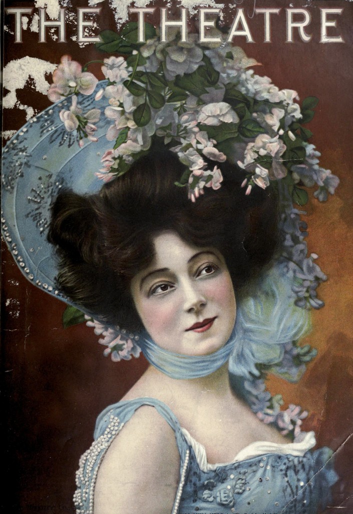 Anna Held - Theater Magazine Cover Portrait circa 1907