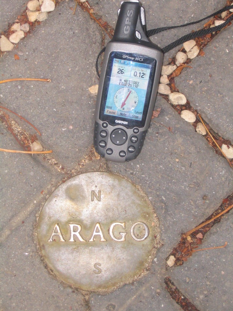 Arago Paris Meridian Medallion