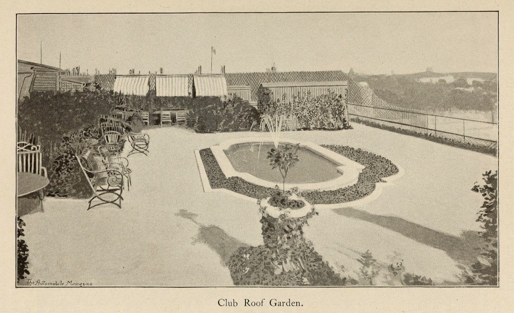 Automobile Club of France - Club Roof circa 1900
