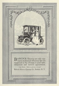 Babcock Electric Car Advertisement circa 1911