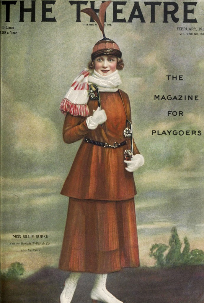 Billy Burke - Theater Magazine Cover Portrait circa 1916