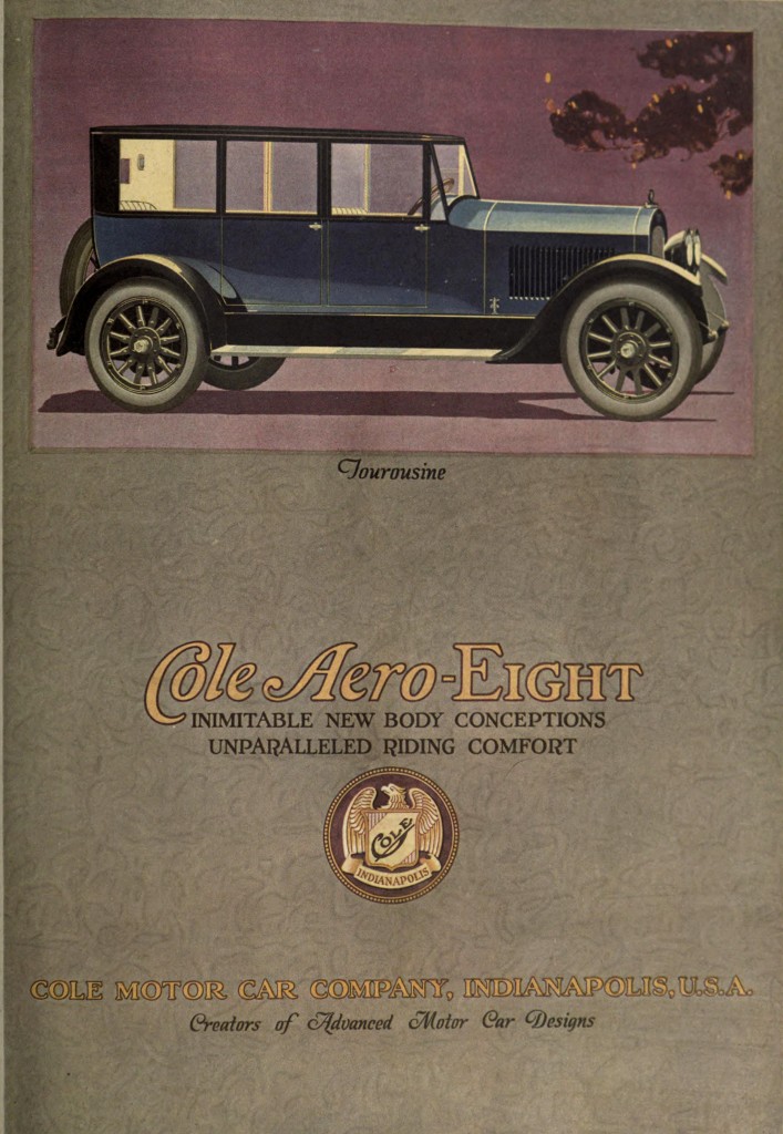 Cole Aero-Eight Limousine - Advertisement 1919