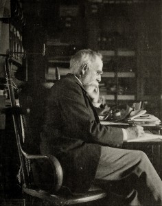 Coleman Sellers in His Study