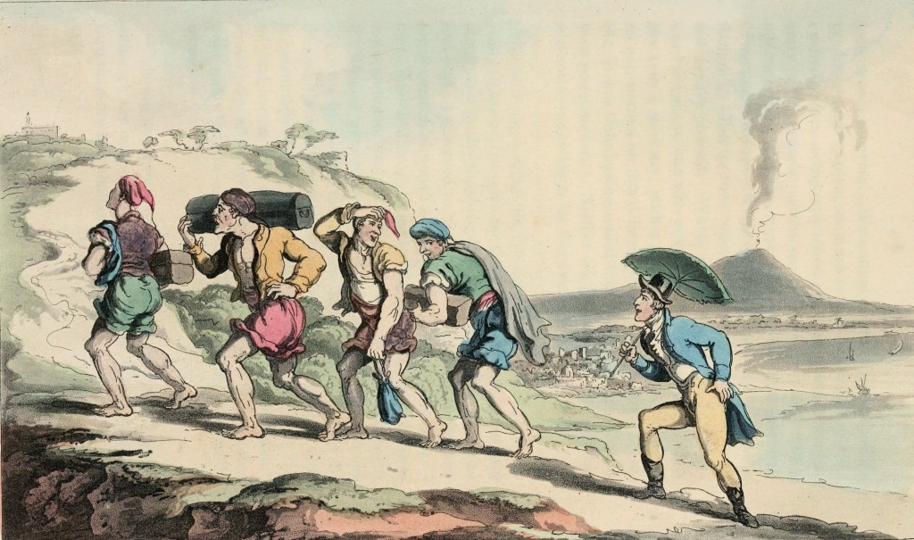 Don Mchele Preparing for his Triumphal Expedition to Italy circa 1802 as Published in 1815