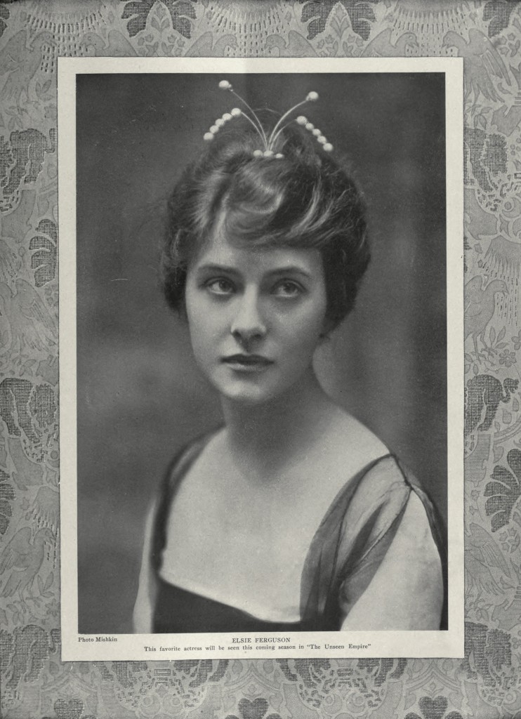 Elsie Ferguson Portrait circa 1914