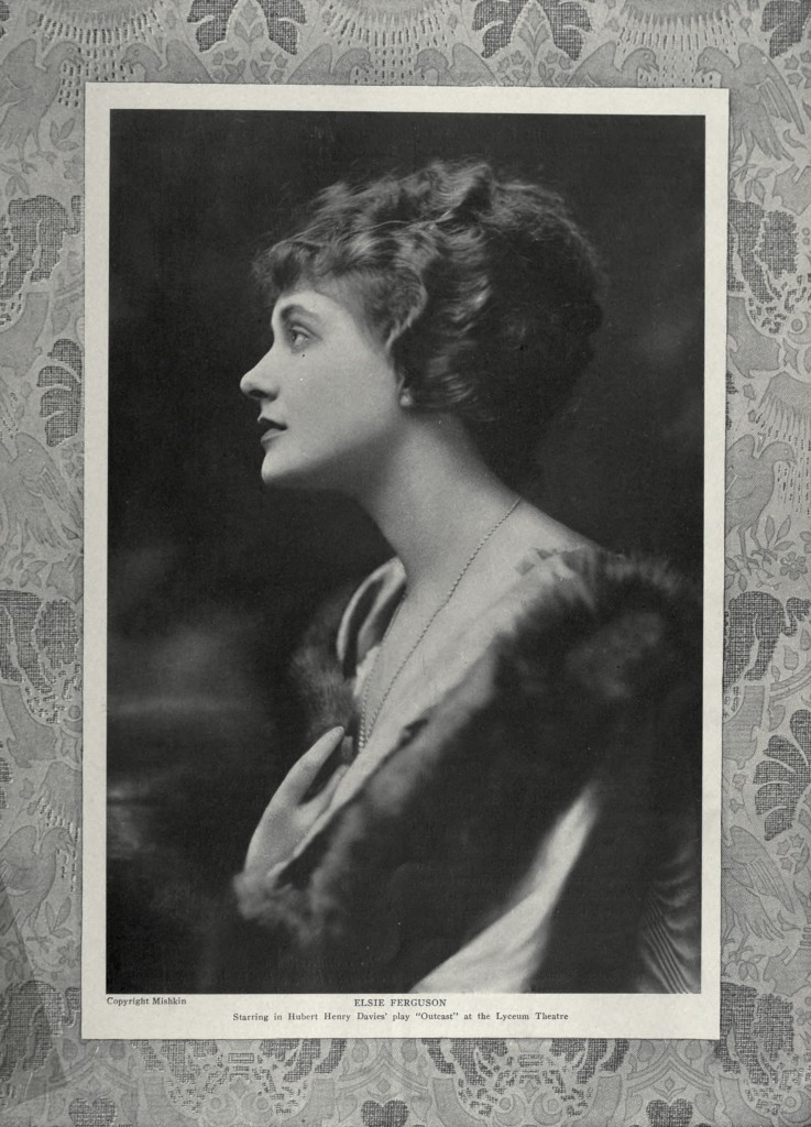Elsie Ferguson Portrait circa 1915