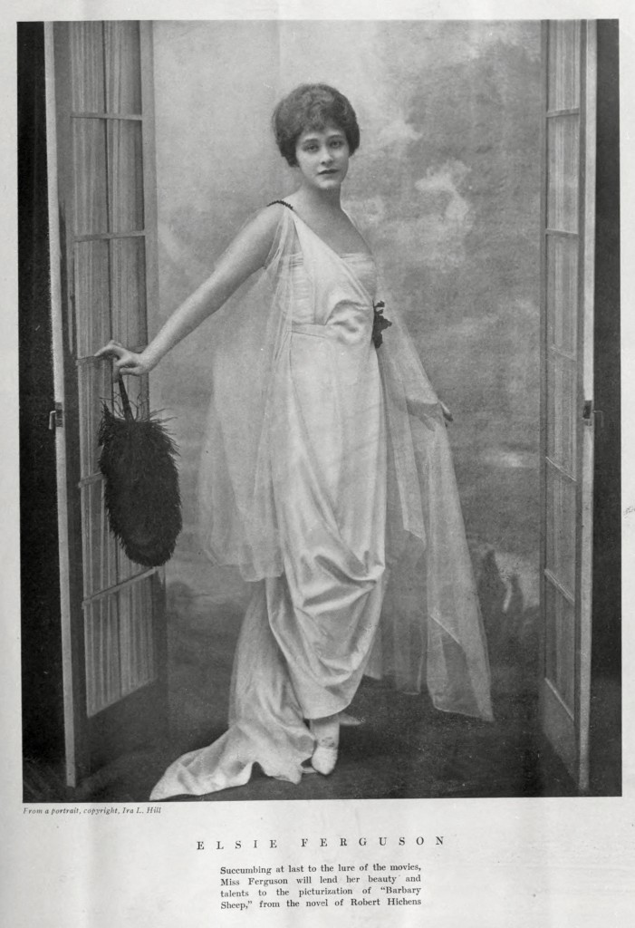 Elsie Ferguson Portrait circa 1917