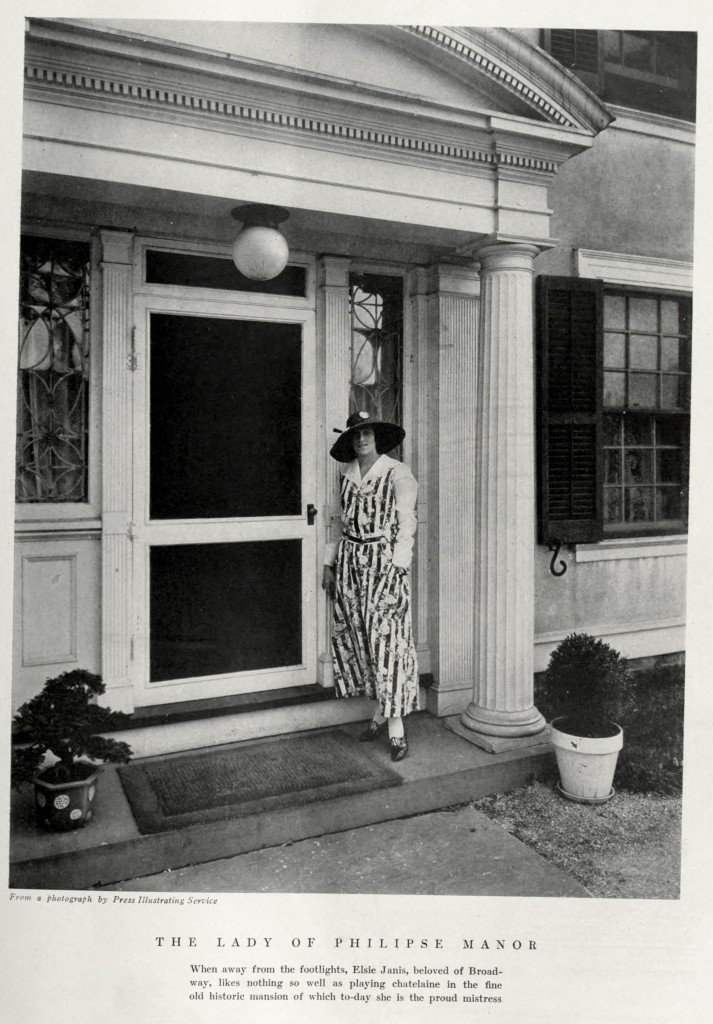Elsie Janis at Home Portrait 1917