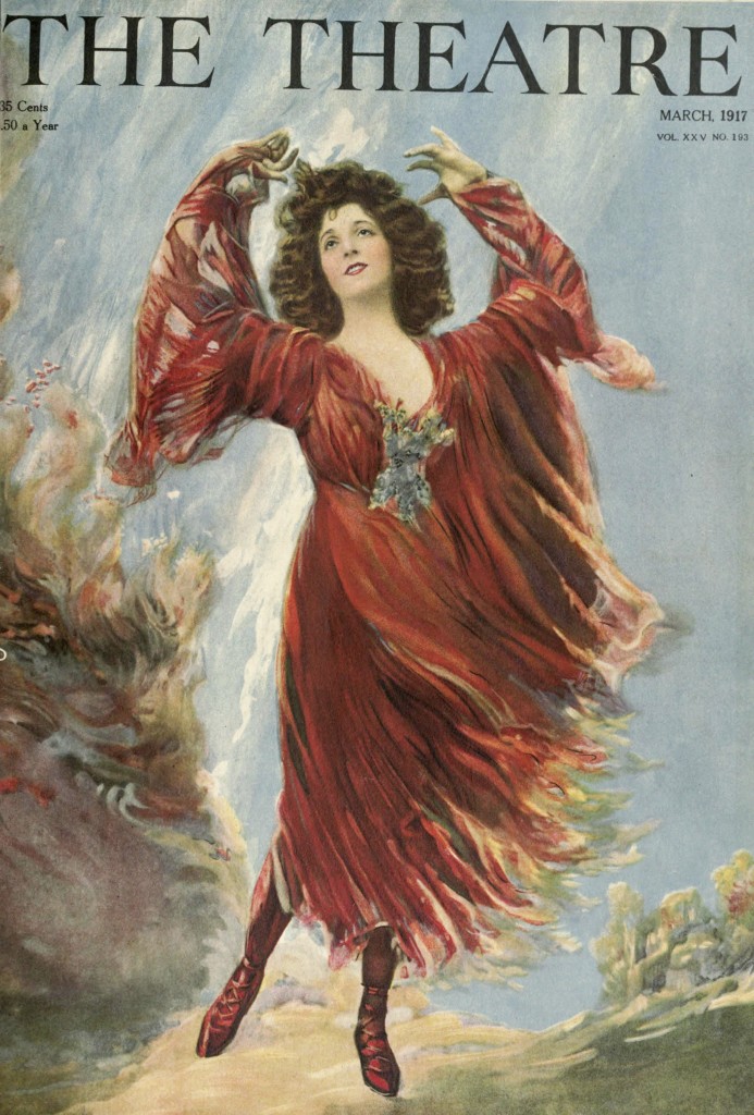Elsie Janis - Theater Magazine Cover Portrait 1917