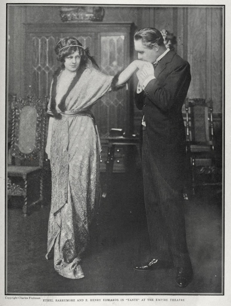Ethel Barrymore and Henry Edwards Portrait circa 1913